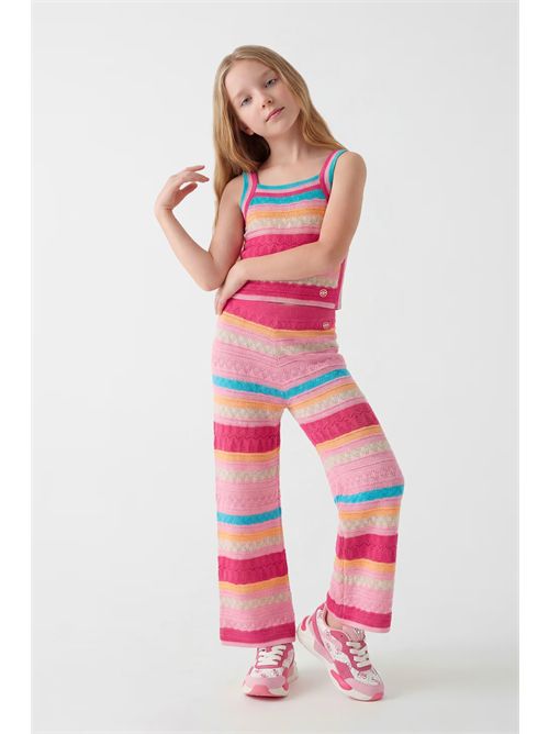 Pantaloni palazzo all'uncinetto GUESS | J6GB04Z5480/S40Q